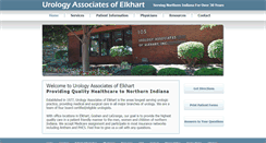 Desktop Screenshot of elkharturology.com